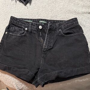 Wild Fable Black Jean Shorts